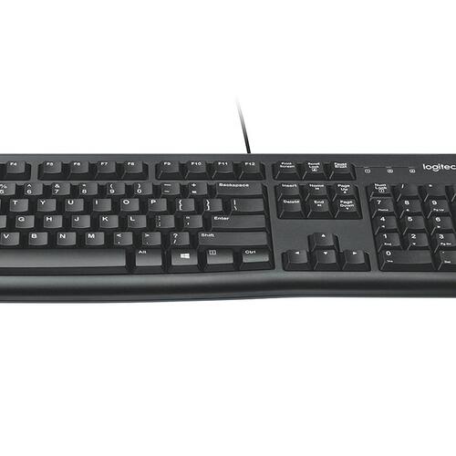Tastatur og mus sæt Logitech Desktop MK120, kablet