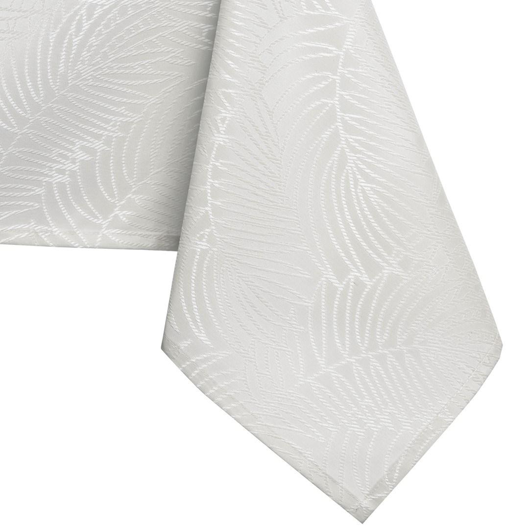 Bordløber AmeliaHome Gaia 40×140 cm - creme, præget plantemønster