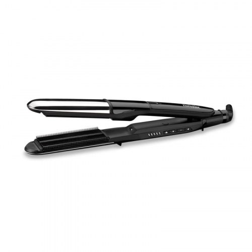 Glattejern med damp - BaByliss Steam Mist Styler, sort/sølv, 2,5 m
