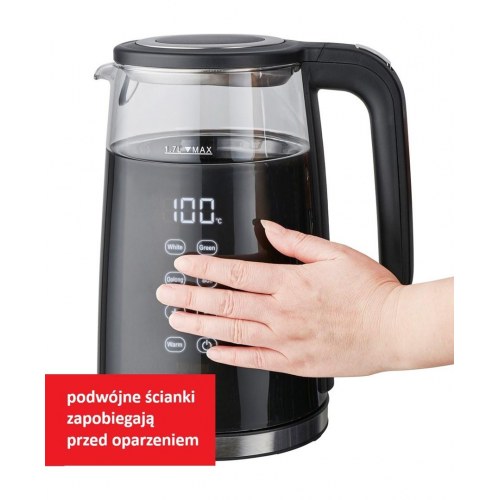 Vandkedel med temperaturkontrol Maestro MR-049, 1,7 l