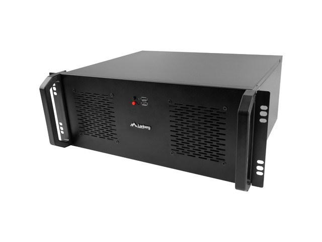 Lanberg - rack-mountable - 4U - ATX - Kabinet - Server (Rack) - Sort
