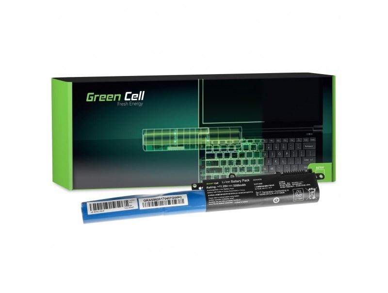 Laptop-batteri Green Cell AS86 til ASUS, 11,25 V 2200 mAh (3 celler)