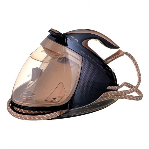 Dampsystem strygestation Philips GC9682/80 - 2.700 W, 1,8 l, T-ionicGlide, sort/bronzefarvet