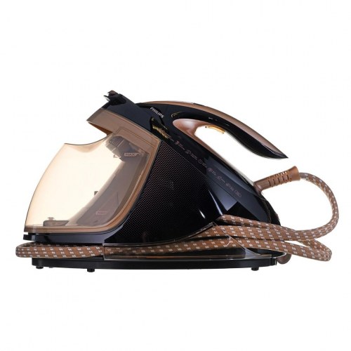 Dampsystem strygestation Philips GC9682/80 - 2.700 W, 1,8 l, T-ionicGlide, sort/bronzefarvet