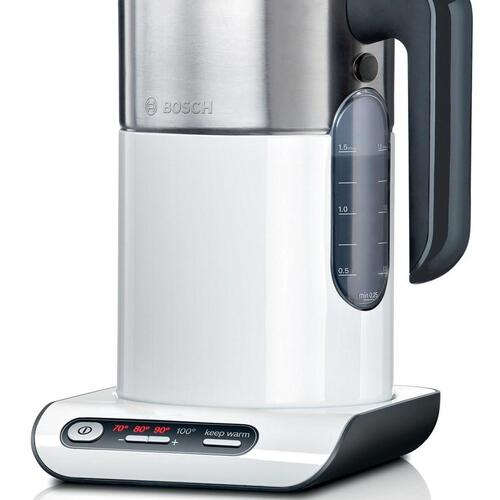 Elkedel Bosch TWK8611P 1,5 l – 2.400 W – hvid/anthracite/rustfrit stål