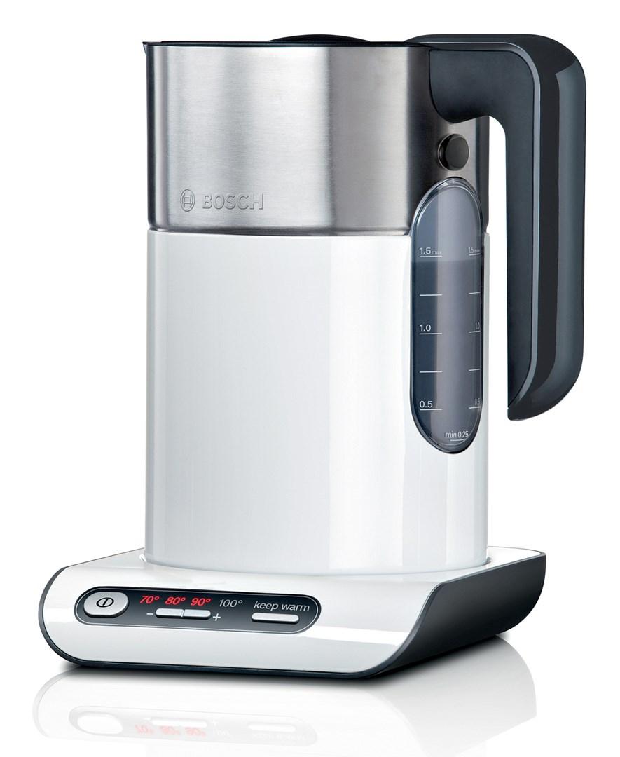 Elkedel Bosch TWK8611P 1,5 l – 2.400 W – hvid/anthracite/rustfrit stål