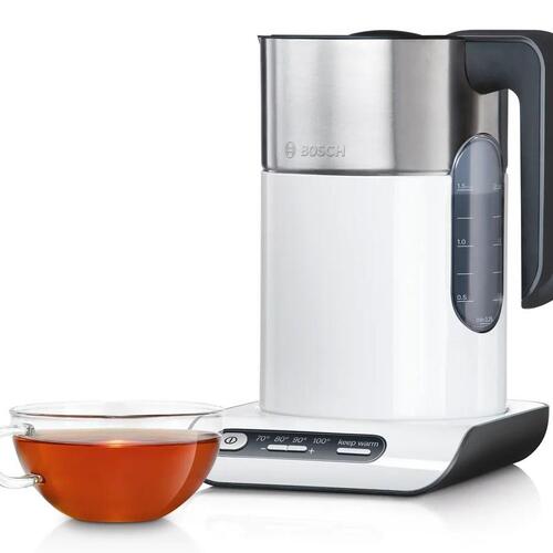 Elkedel Bosch TWK8611P 1,5 l – 2.400 W – hvid/anthracite/rustfrit stål