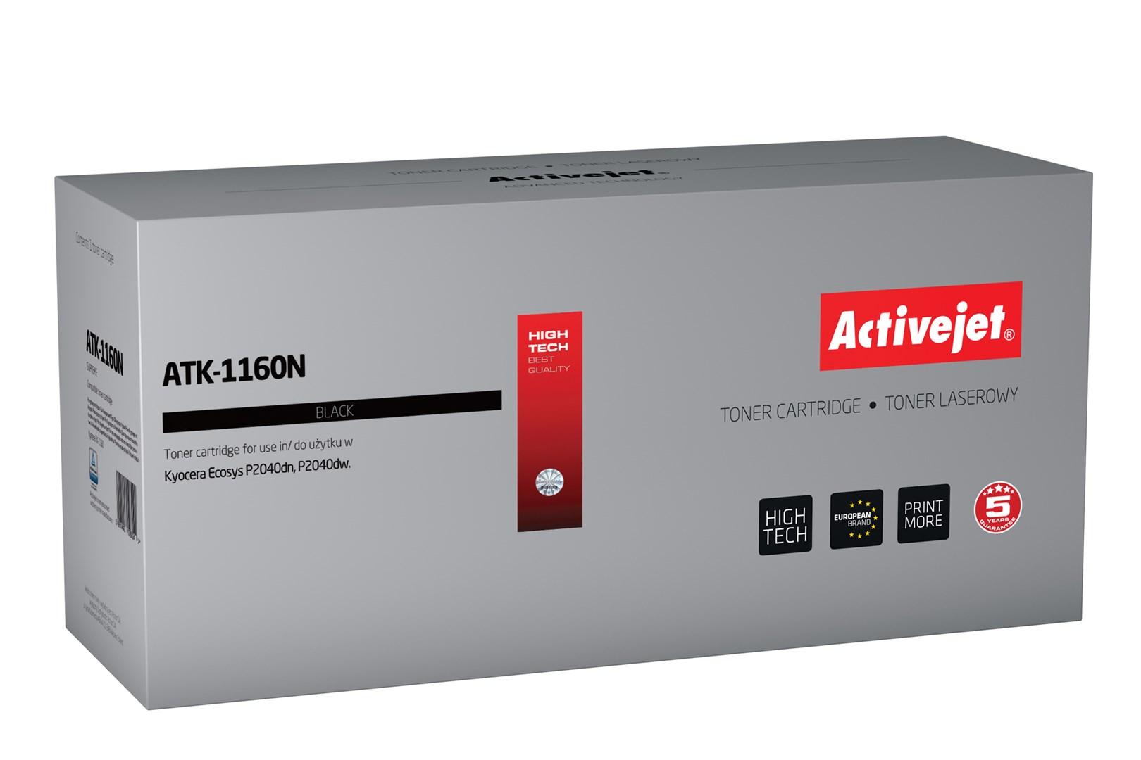 ActiveJet Supreme ATK-1160N - black - compatible - toner cartridge (alternative for: Kyocera TK-1160)