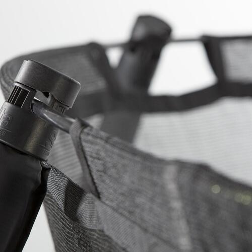 Trampolin til haven Salta Premium Black Edition COMBO – 396 cm, rund, med sikkerhedsnet