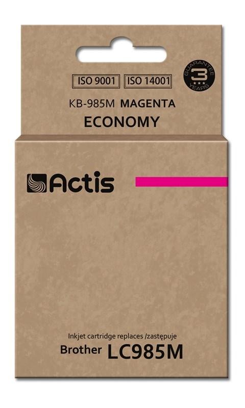 Blækpatron til Brother – Actis KB-985M, magenta, standard, 19,5 ml