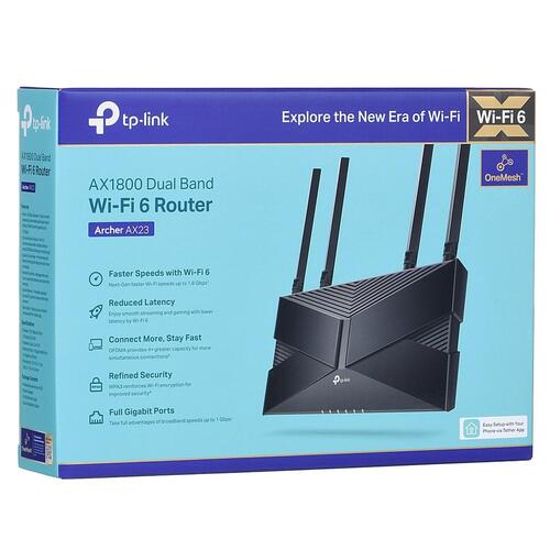 Wi-Fi 6 router TP-Link Archer AX1800 dual-band