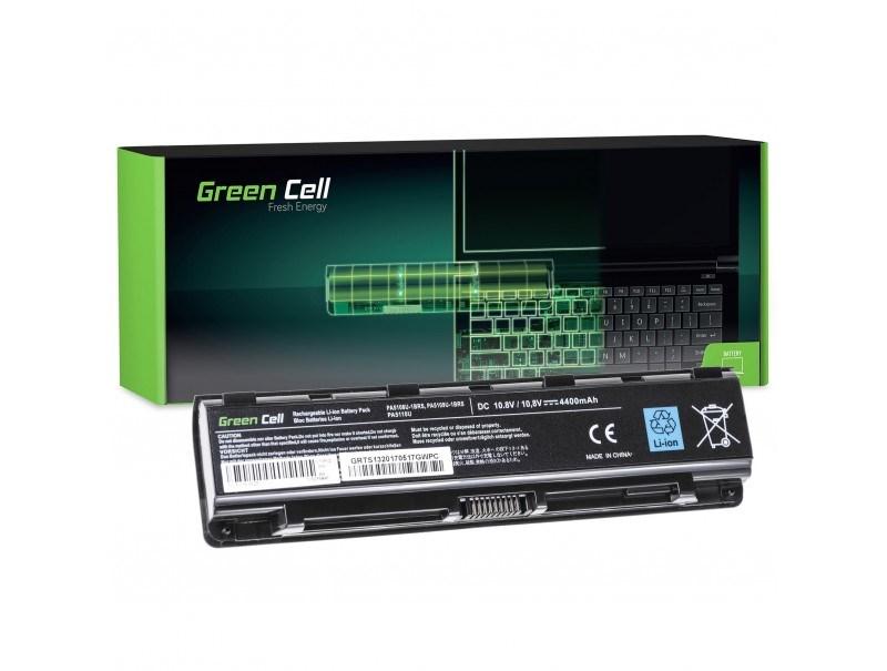 Batteri til bærbar - Green Cell TS13V2 til Toshiba (11,1 V, 4 400 mAh)
