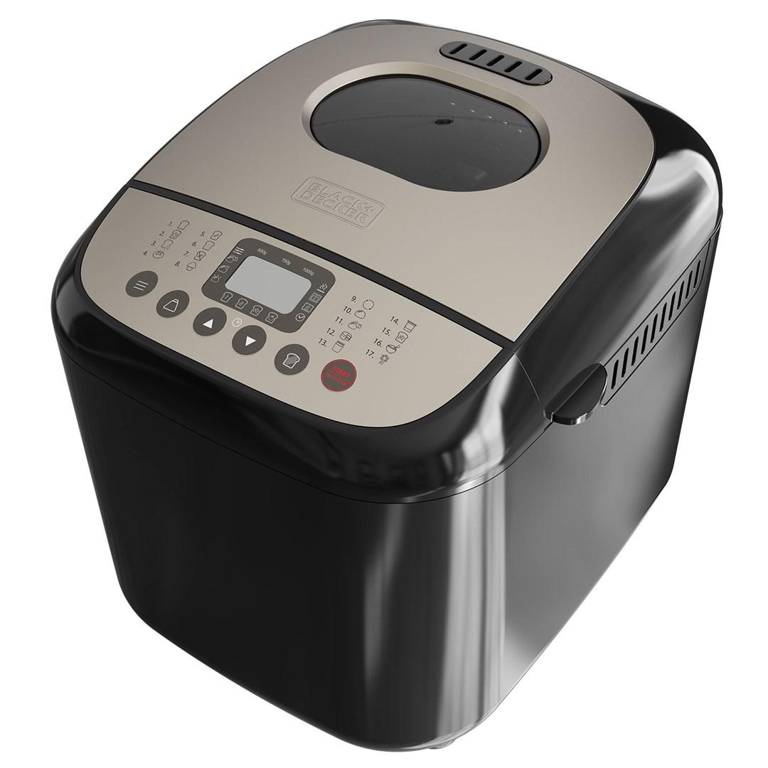 Bagemaskine Black+Decker BXBM600E - 1 kg, 600 W, LCD billede