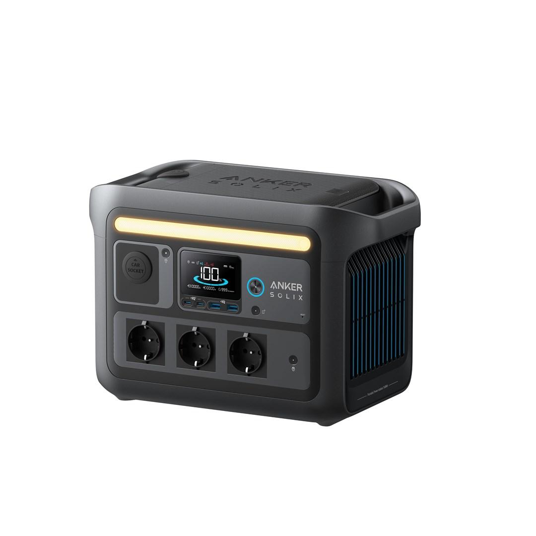 Power station ANKER Solix C800X - 768 Wh, 1.200 W, 8 porte billede