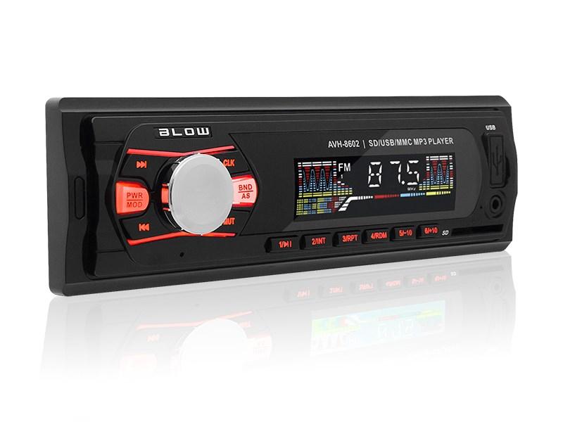 Bilradio BLOW AVH-8602 MP3/USB/SD/MMC med Bluetooth billede