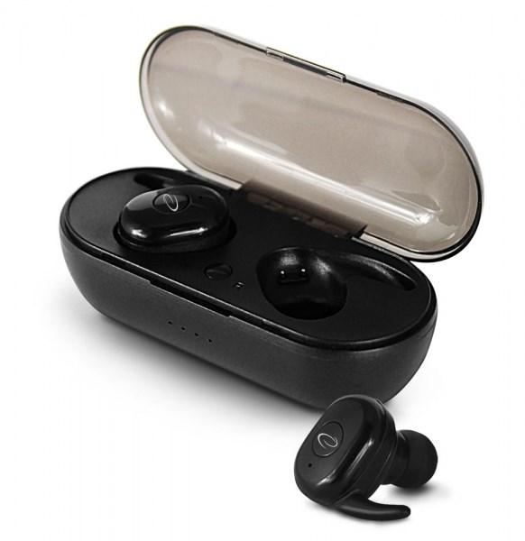 Trådløse in-ear høretelefoner - Esperanza TWS Cardera, Bluetooth, sort billede