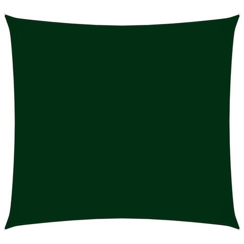 Solsejl 2x2 m firkantet oxfordstof mørkegrøn