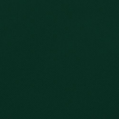 Solsejl 2,5x2,5 m firkantet oxfordstof mørkegrøn