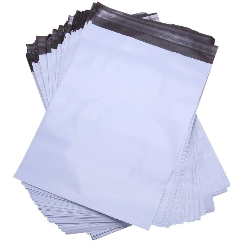 Forsendelsespose hvid BESTPAK 260×350 mm, 50 µm, selvklæbende - 100 stk. billede
