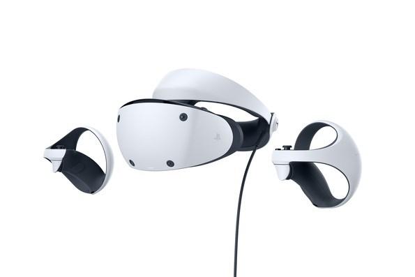 VR headset Sony PlayStation VR2 - sort/hvid