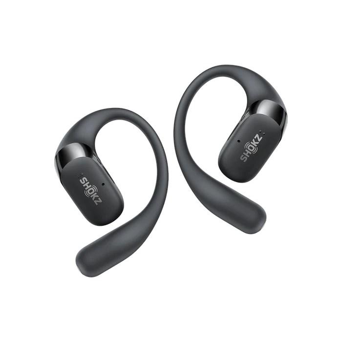 Trådløse høretelefoner SHOKZ OpenFit 2+ - ear-hook in-ear, Bluetooth, sort billede
