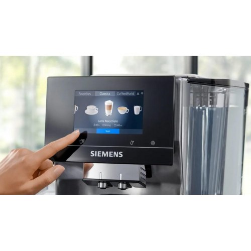 Kaffemaskine fuldautomatisk Siemens EQ700 TQ715R03 – sølv, 1.500 W
