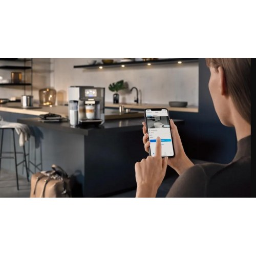 Kaffemaskine fuldautomatisk Siemens EQ700 TQ715R03 – sølv, 1.500 W