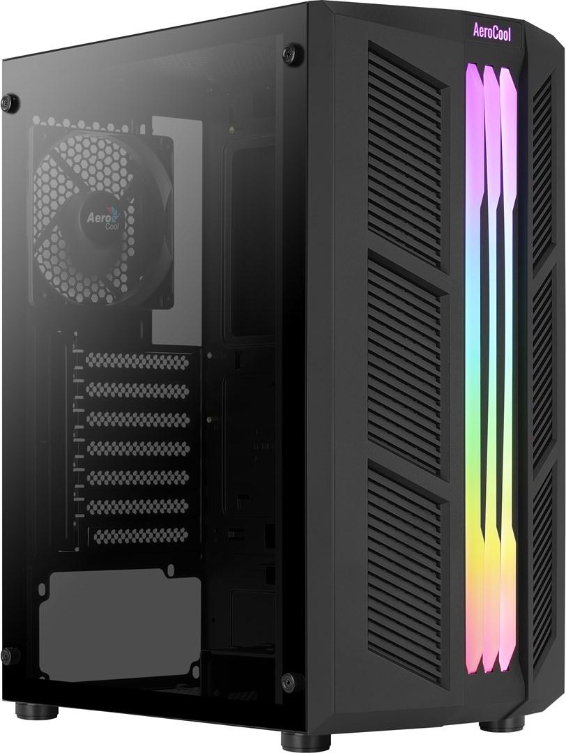 PC kabinet Aerocool Prime Midi Tower - sort billede