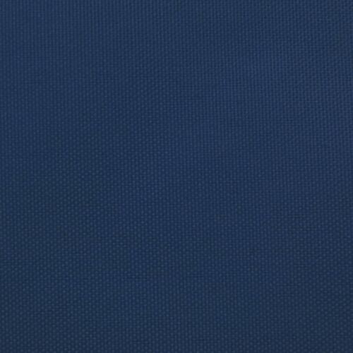Solsejl 4x5x6,4 m trekantet oxfordstof blå