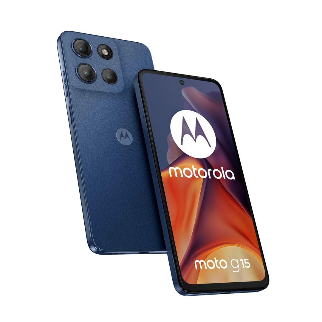 Motorola moto g15 6,72" Dual SIM 8/128 GB Navy billede