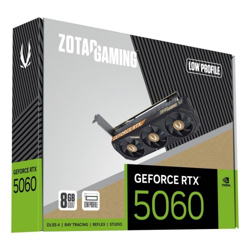 Grafikkort ZOTAC Gaming GeForce RTX 5060 Low Profile 8 GB GDDR7