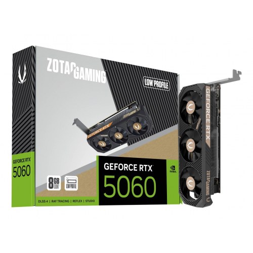Grafikkort ZOTAC Gaming GeForce RTX 5060 Low Profile 8 GB GDDR7