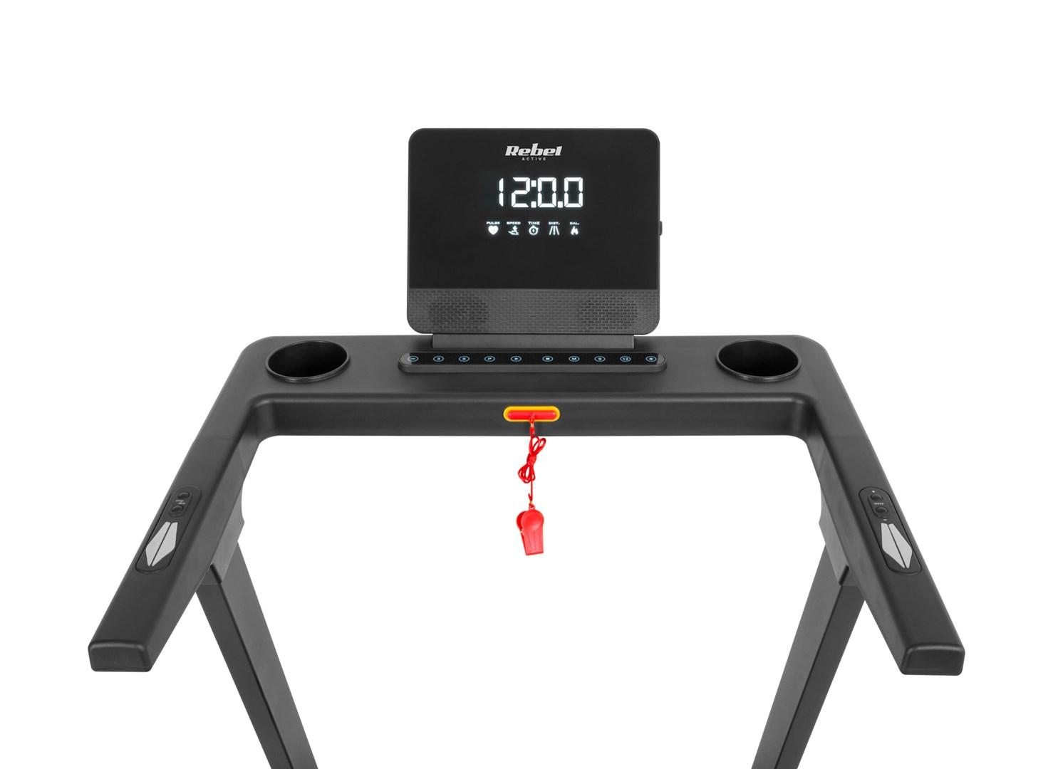 Løbebånd Rebel ACTIVE RBA-1002 sammenklappeligt, elektrisk