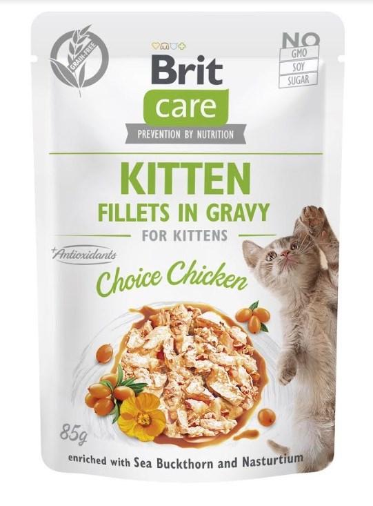 Vådfoder til kat – Brit Care Kitten Choice Chicken 85 g