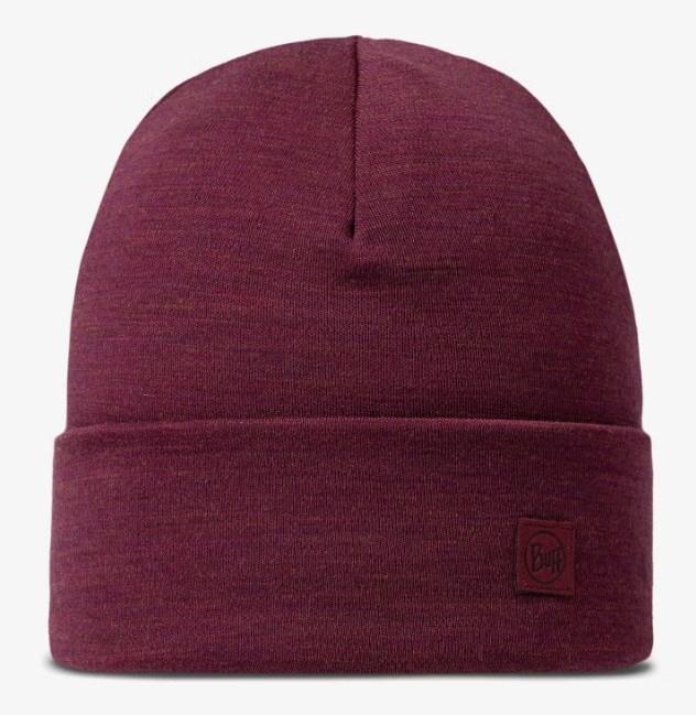 Hue i merinould Buff Heavyweight – rød