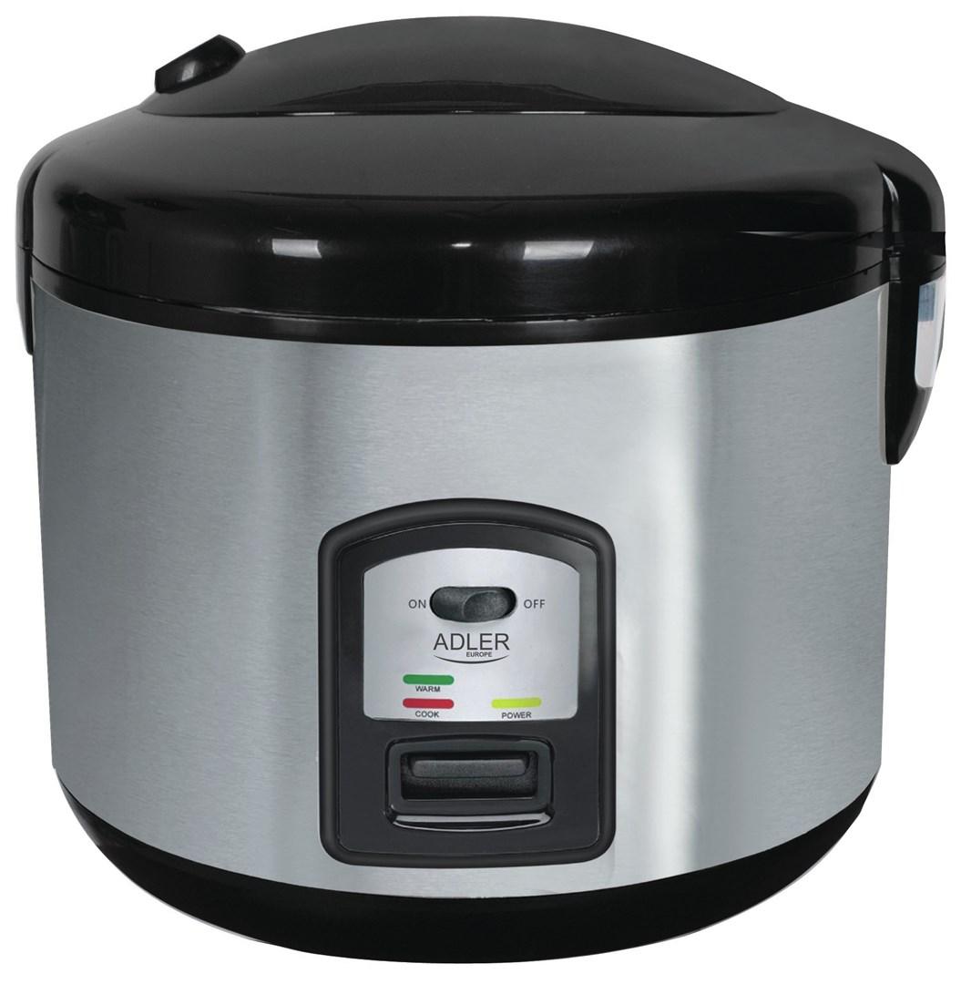 Riskoger Adler AD 6406 - 1,5 l, 1.000 W, sort/rustfrit stål billede