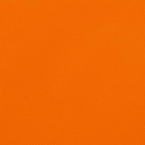 Solsejl 2,5x2,5 m firkantet oxfordstof orange