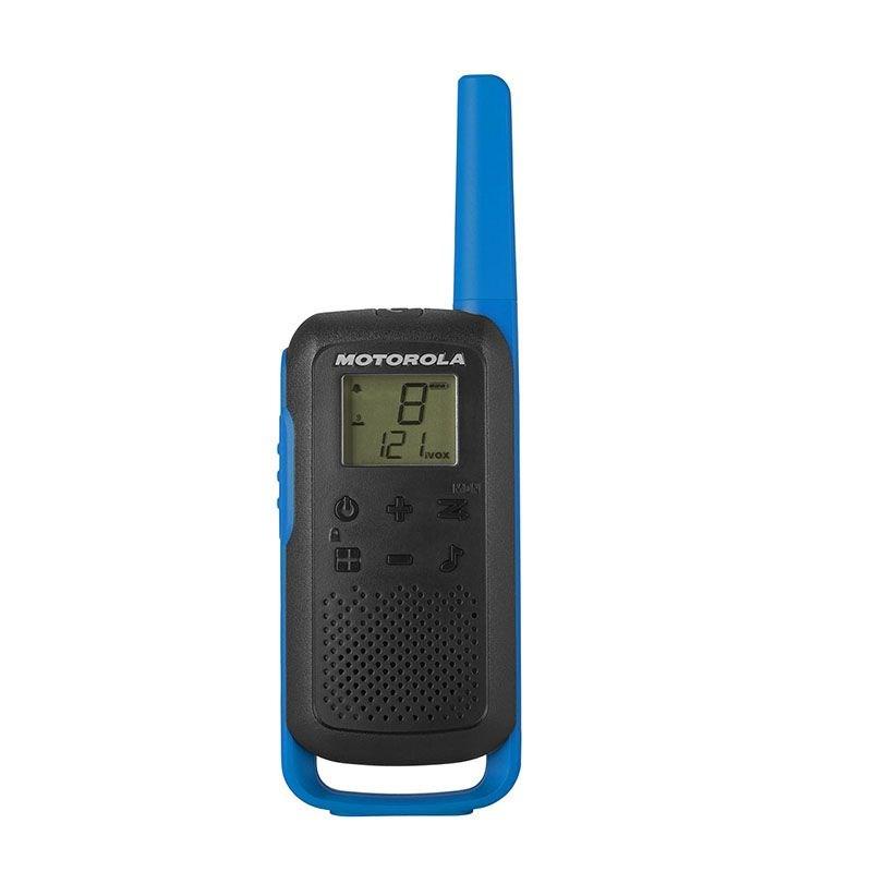 Walkie talkie Motorola Talkabout T62 16 kanaler, sort/blå