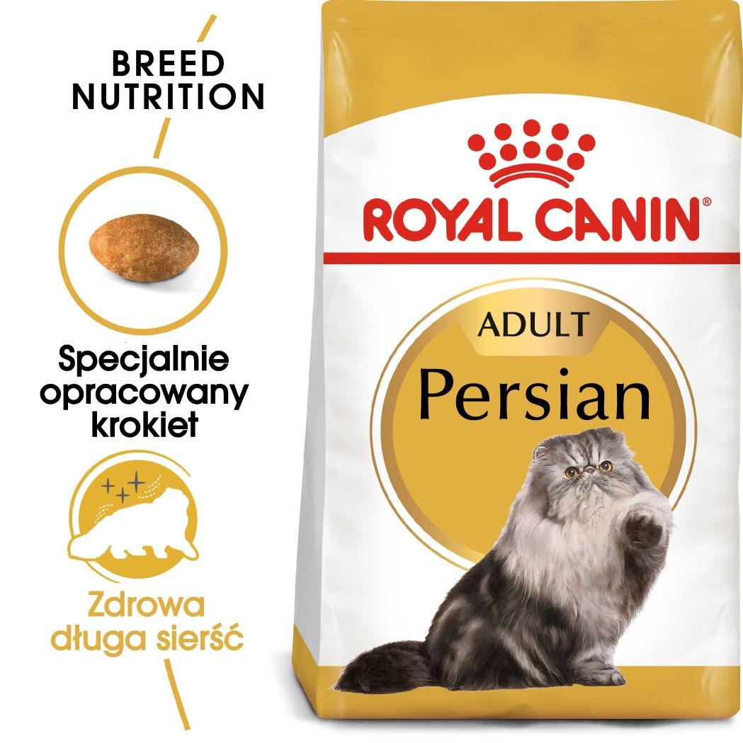 Kattemad tørfoder Royal Canin Persian Adult 4 kg – kylling/majs billede
