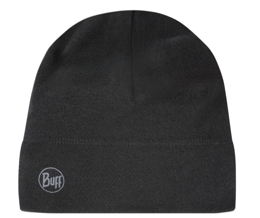Hue i merinould – Buff Merino Midweight Beanie, sort