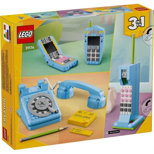 LEGO Creator 3-i-1 31174 Retrotelefon byggesæt