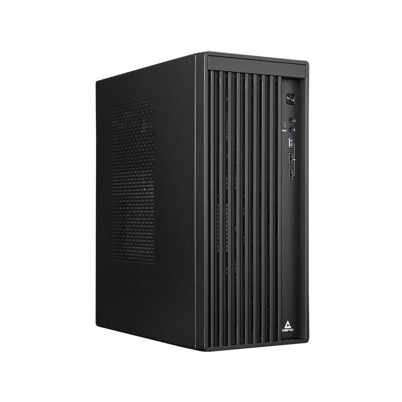 PC kabinet Chieftec Midi Tower BS-20B-OP – sort uden strømforsyning billede
