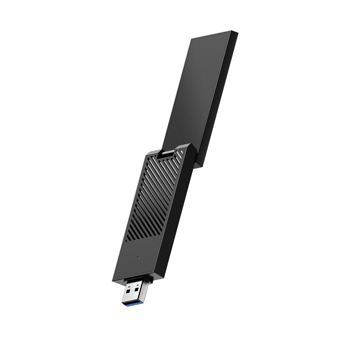Crudy BE6500 TirBand WiFi7 USB 30 Adapter WU6500