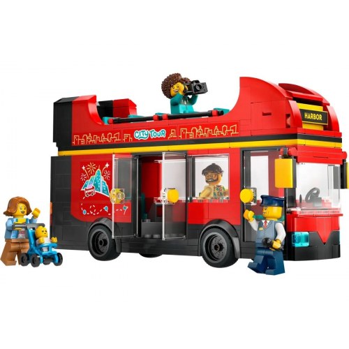 LEGO City 60407 Rød dobbeltdækker sightseeingbus