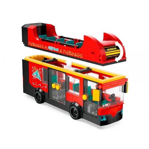 LEGO City 60407 Rød dobbeltdækker sightseeingbus