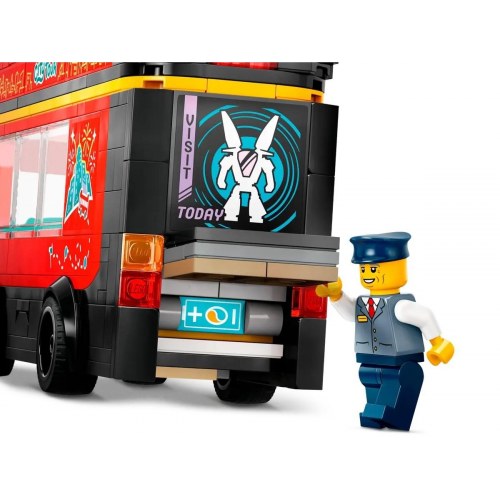 LEGO City 60407 Rød dobbeltdækker sightseeingbus