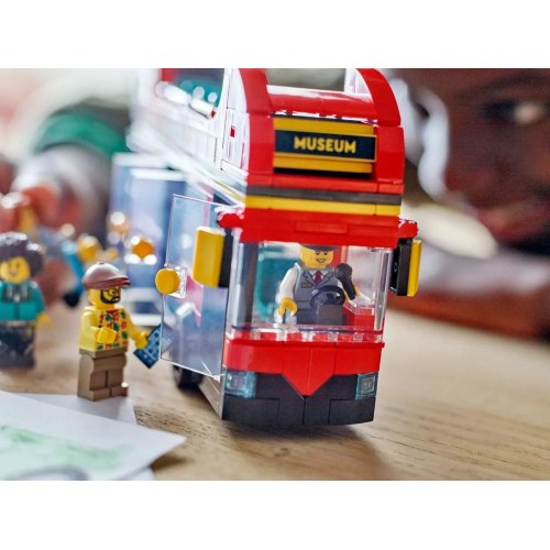 LEGO City 60407 Rød dobbeltdækker sightseeingbus