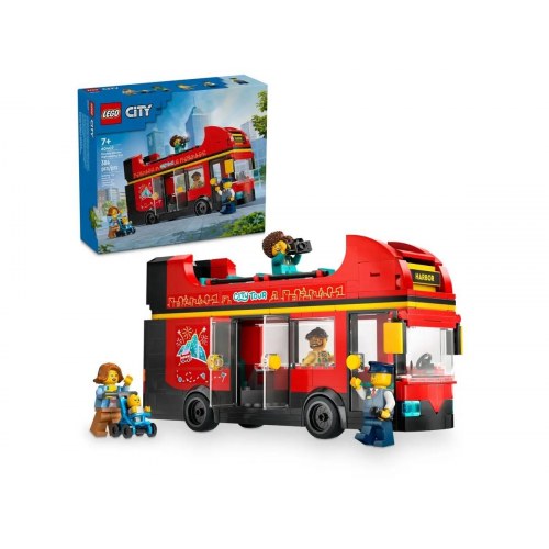 LEGO City 60407 Rød dobbeltdækker sightseeingbus