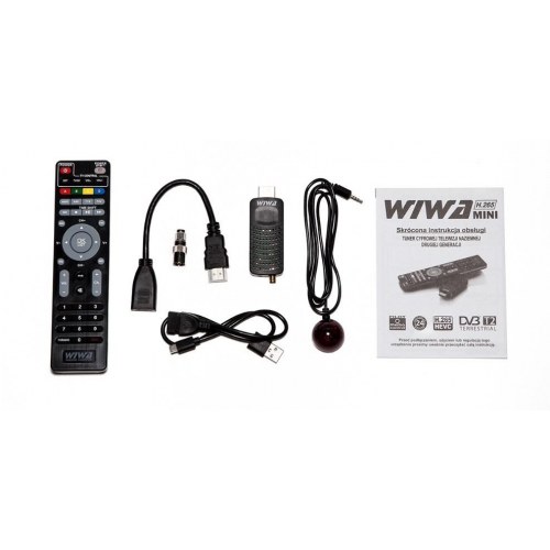 DVB-T2 digitalboks WIWA H.265 MINI – Full HD HDMI tuner