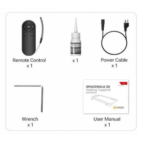 Løbebånd UREVO Spacewalk 3S – kompakt gåbånd med Bluetooth